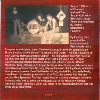 6CD/Coffret Riot: The Official Bootleg Box Set Volume 1 1976-1980