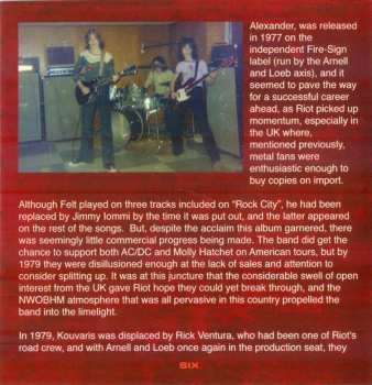 6CD/Coffret Riot: The Official Bootleg Box Set Volume 1 1976-1980