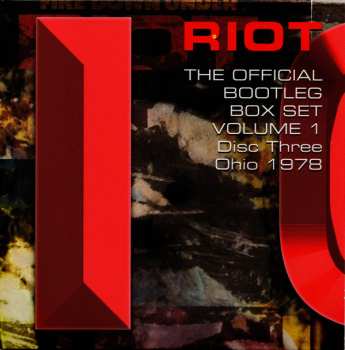 6CD/Coffret Riot: The Official Bootleg Box Set Volume 1 1976-1980