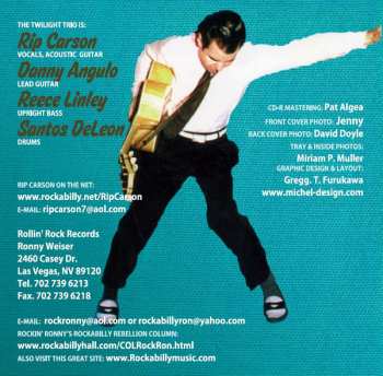 CD Rip Carson And The Twilight Trio: Stand Back!