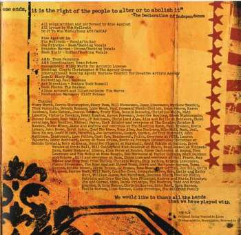 CD Rise Against: Appeal To Reason