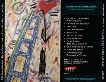 CD Rita Coolidge: Fire Me Back