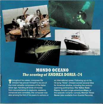 CD Riz Ortolani: Andrea Doria-74 (Original Motion Picture Soundtrack) LTD
