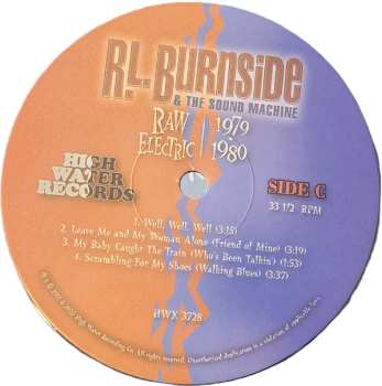 2LP R.L. Burnside & The Sound Machine: Raw Electric: 1979 - 1980