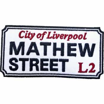 Merch Road Sign: Décoration Mathew Street, Liverpool Sign