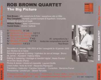 CD Rob Brown Quartet: The Big Picture