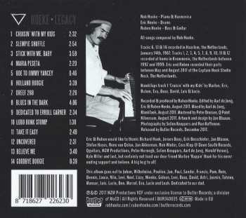 CD Rob Hoeke: Legacy