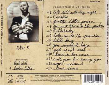 CD Robbie Fulks: Let's Kill Saturday Night