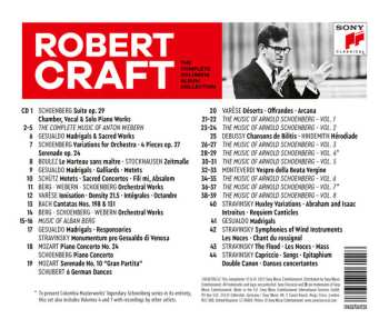 44CD/Coffret Robert Craft: The Complete Columbia Album Collection