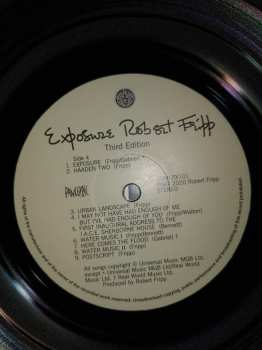 2LP Robert Fripp: Exposure