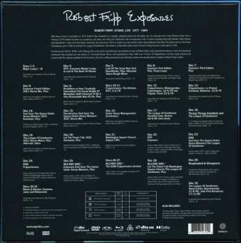 25CD/3DVD/Coffret/4Blu-ray Robert Fripp: Exposures LTD