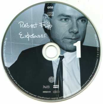 25CD/3DVD/Coffret/4Blu-ray Robert Fripp: Exposures LTD