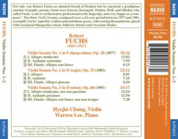CD Robert Fuchs: Violin Sonatas Nos. 1–3