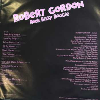 LP Robert Gordon: Rock Billy Boogie