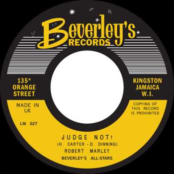 Album Bob Marley: Judge Not! / Do You Still Love Me?