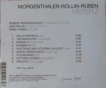 CD Robert Morgenthaler: Mister Z