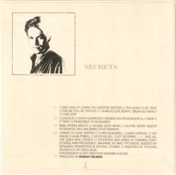CD Robert Palmer: Secrets LTD