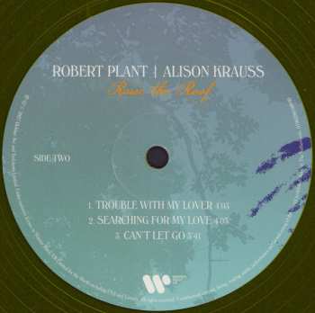2LP Robert Plant: Raise The Roof LTD | CLR