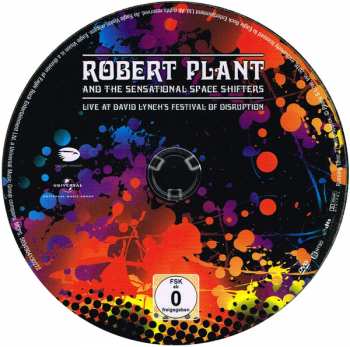 DVD Robert Plant And The Sensational Space Shifters: Live At David Lynch´s Festival Of Disruption