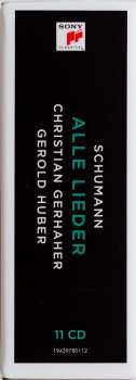 11CD/Coffret Robert Schumann: Alle Lieder