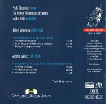 SACD Antonín Dvořák: Pianoconcertos