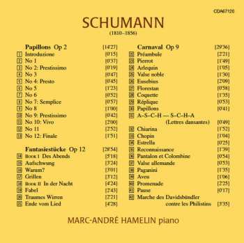 CD Robert Schumann: Carnaval - Fantasiestücke - Papillons