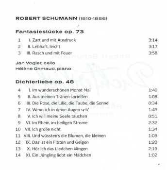 CD Robert Schumann: Dichterliebe