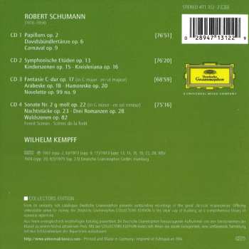 4CD/Coffret Robert Schumann: Piano Works