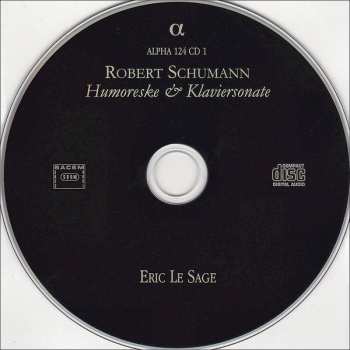 2CD Robert Schumann: Humoreske, Bunte Blätter & Etudes Symphoniques (Klavierwerke & Kammermusik - IV)