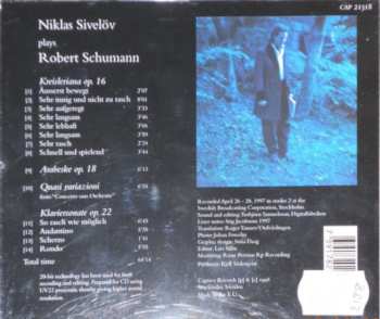 CD Robert Schumann: Niklas Sivelöv plays Robert Schumann