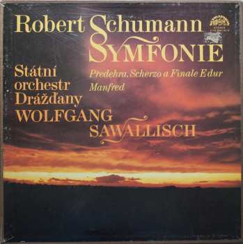 3LP/Coffret Robert Schumann: Symfonie / Předehra, Scherzo A Finale E Dur / Manfred (3xLP+ BOOKLET+BOX)