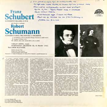 LP Robert Schumann: Koncert D Moll / Koncertní Skladba D Dur Pro Housle A Orchestr