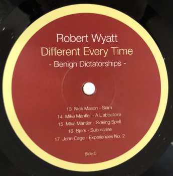 2LP Robert Wyatt: Different Every Time Volume 2 - Benign Dictatorships