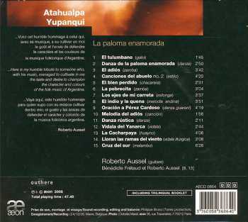 CD Roberto Aussel: Atahualpa Yupanqui - La Paloma Enamorada