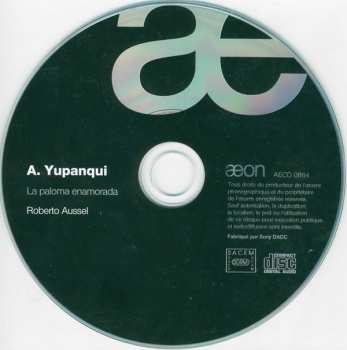 CD Roberto Aussel: Atahualpa Yupanqui - La Paloma Enamorada