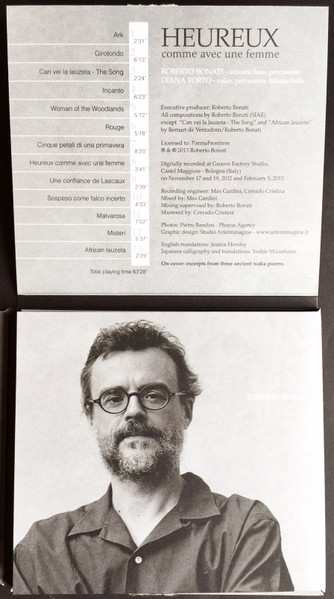 CD Roberto Bonati: Heureux Comme Avec Une Femme