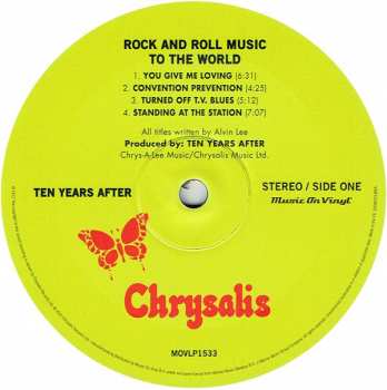 LP Ten Years After: Rock & Roll Music To The World