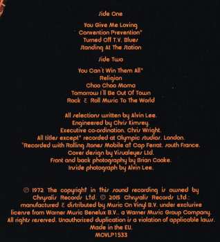 LP Ten Years After: Rock & Roll Music To The World