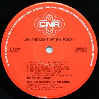 LP Rockin' Jimmy & The Brothers Of The Night: By The Light Of The Moon