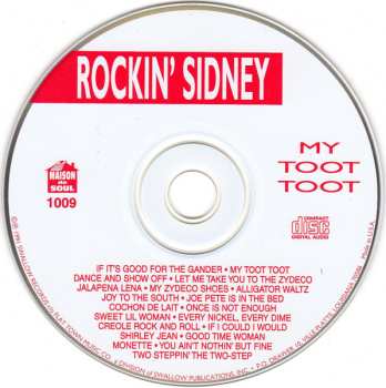 CD Rockin' Sidney: My Toot Toot