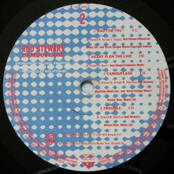 LP Rod Stewart: Camouflage