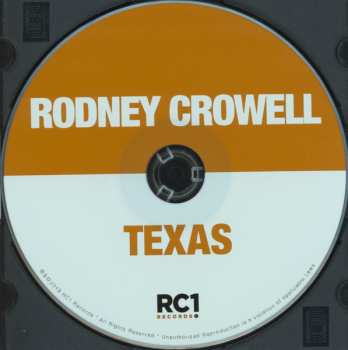 CD Rodney Crowell: Texas
