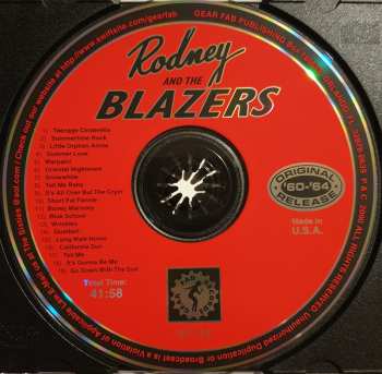 CD Rodney & The Blazers: The Complete Recordings 1960 -1964