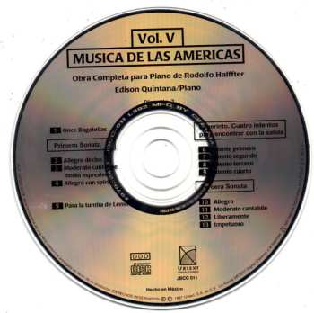 3CD Rodolfo Halffter: Obra Para Piano de Rodolfo Halffter