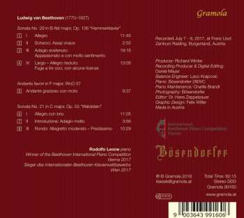 CD Rodolfo Leone: International Beethoven Piano Competition Vienna