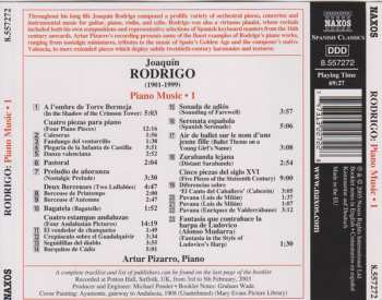 CD Joaquín Rodrigo: Piano Music - Four Andalusian Pictures, Five Pieces Of The Sixteenth Century