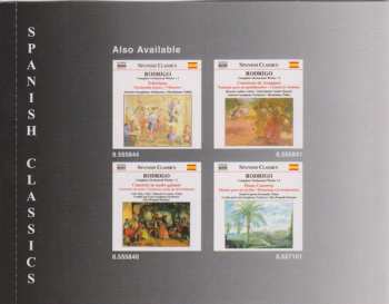 CD Joaquín Rodrigo: Piano Music - Four Andalusian Pictures, Five Pieces Of The Sixteenth Century