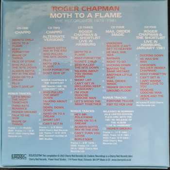 5CD/Coffret Roger Chapman: Moth To A Flame (The Recordings 1979-1981)