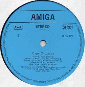 LP Roger Chapman: Roger Chapman