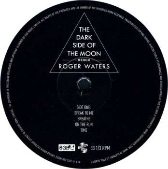 2LP Roger Waters: The Dark Side Of The Moon Redux CLR | LTD
